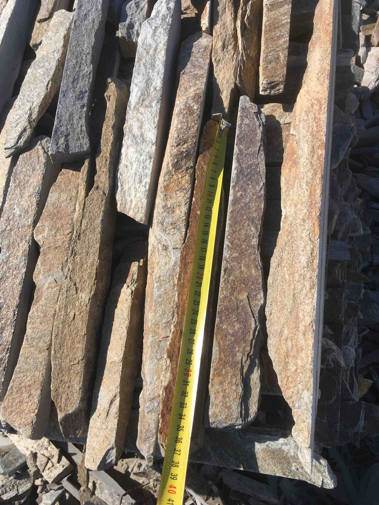 Горбушка златолит мультиколор для облицовки купить в Снежинске