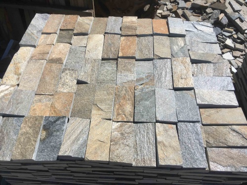 Плитка пилёная златолит Уральский для фасада купить в Снежинске