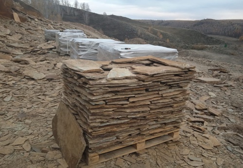 Плитняк кора дерева для цоколя, отмостки купить в Снежинске